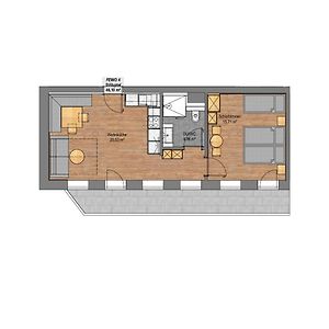 Appartement met een Slaapkamer